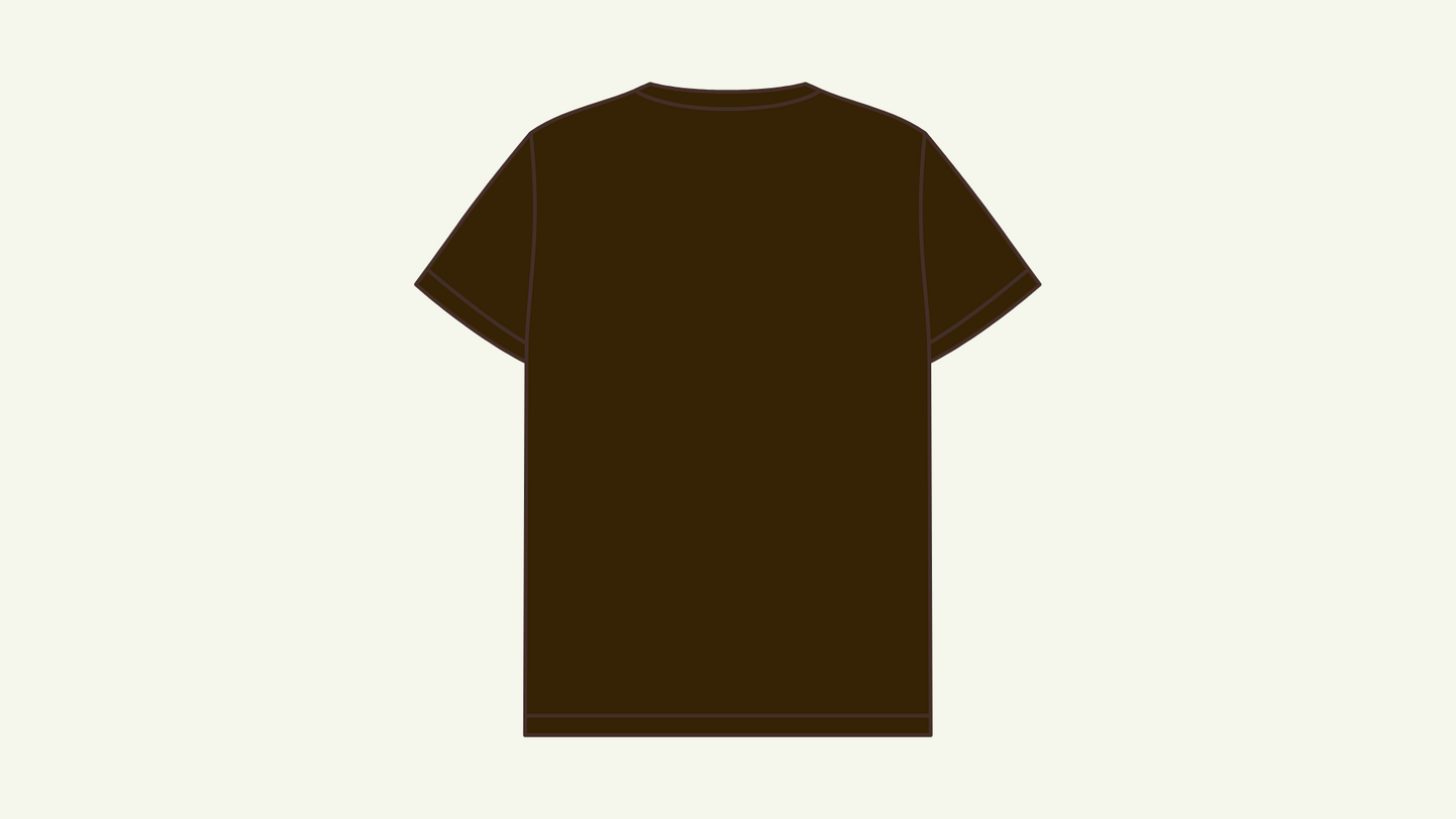 T-Shirt Millyards Atlas chocolate brown