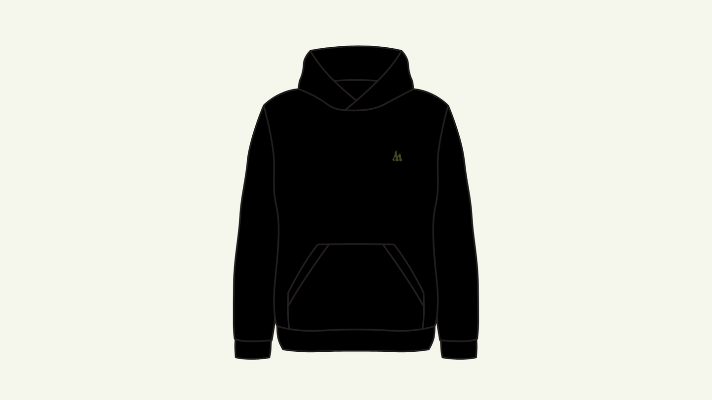 Hooded Millyards Buoyancy black