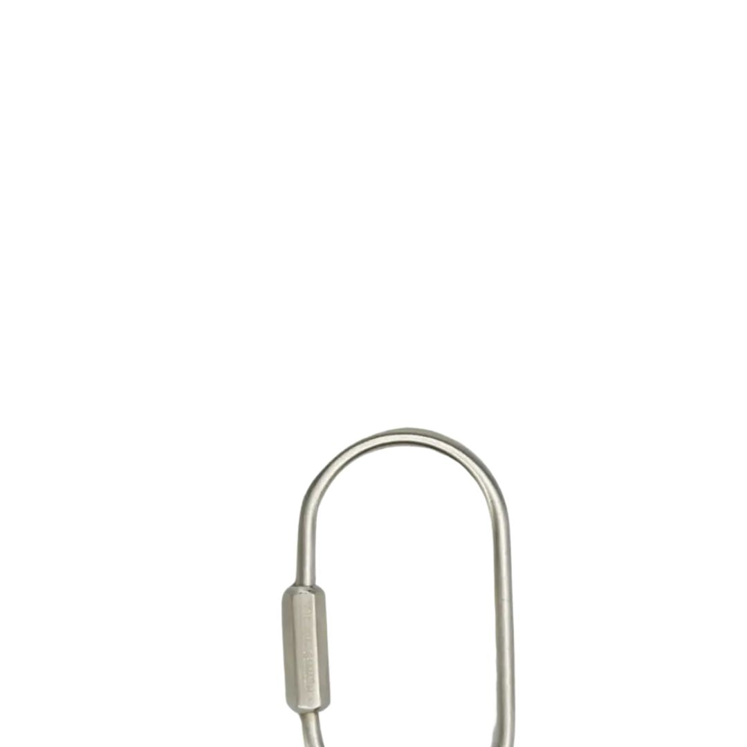 Schlüsselanhänger Millyards O-Shape silver